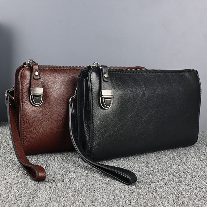Yellow Men'S Fashion - DIYA neue hochwertige Business-Mode-Handtasche aus echtem
