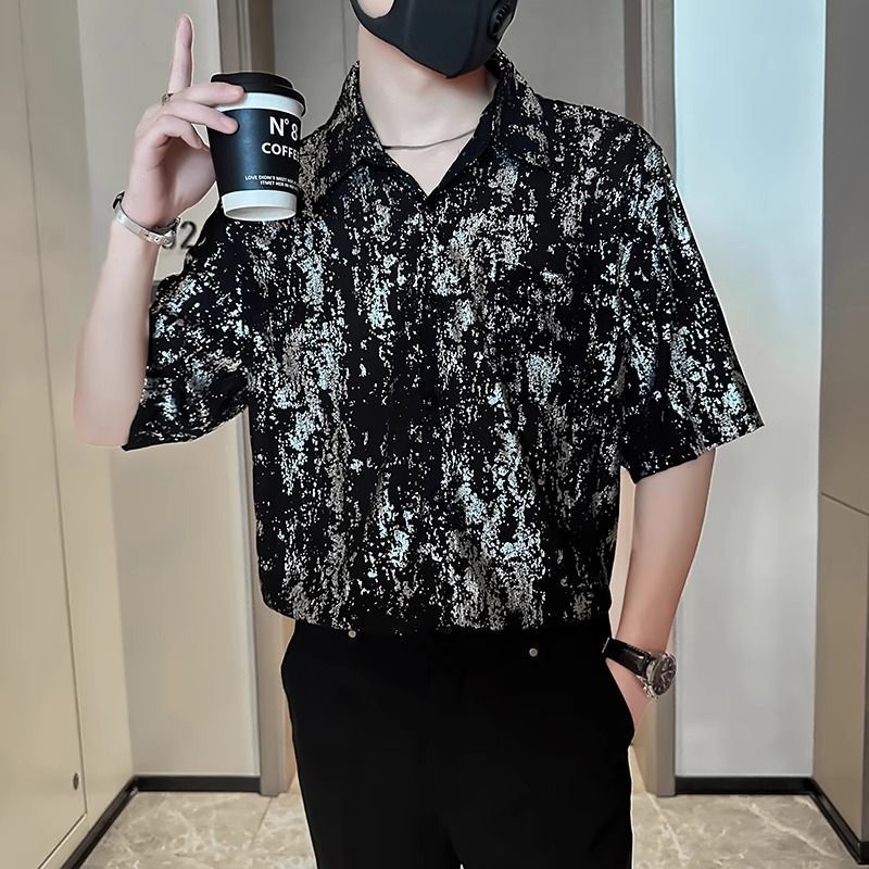 Men'S Fashion Looks 2026 - Modisches Herren-Kurzarmhemd Sommer Lässiges Einfaches Design