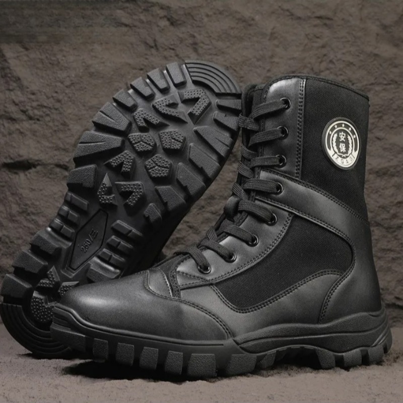 Mens Fashion Combat Boots - Hohe Qualität Männer Stiefel Mode Atmungsaktive