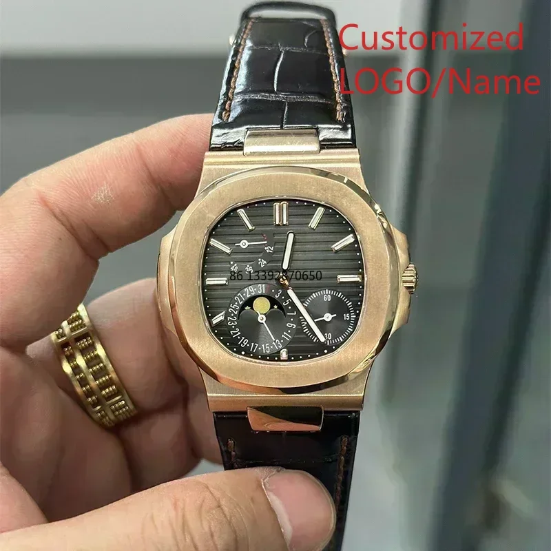 Mens Fashion Store - A88 Store Herrenuhr Automatische Mechanische Multifunktionsuhr