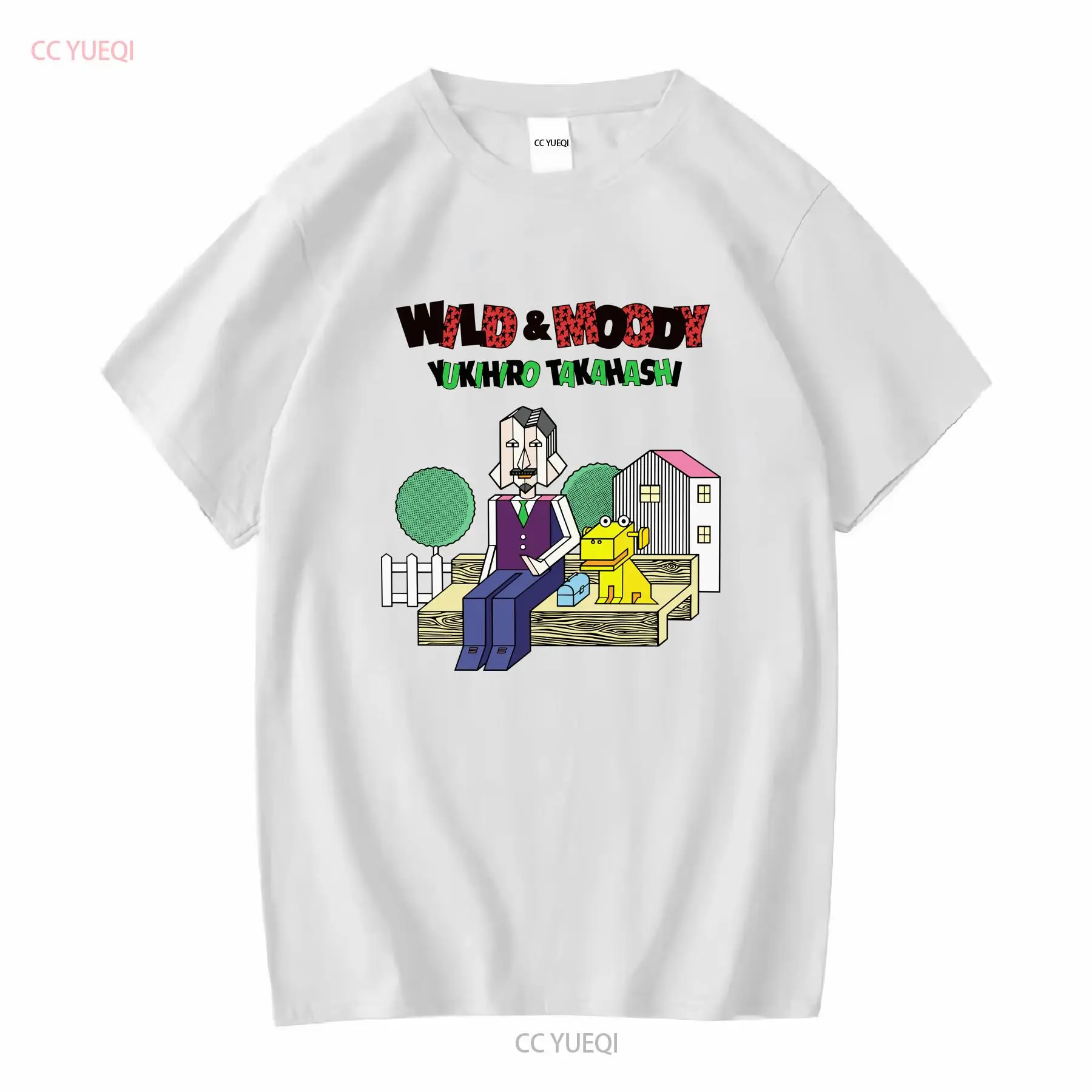 Yellow Men'S Fashion - Gelbes Zauberorchester Ymo T-Shirt Yukihiro Takahashi