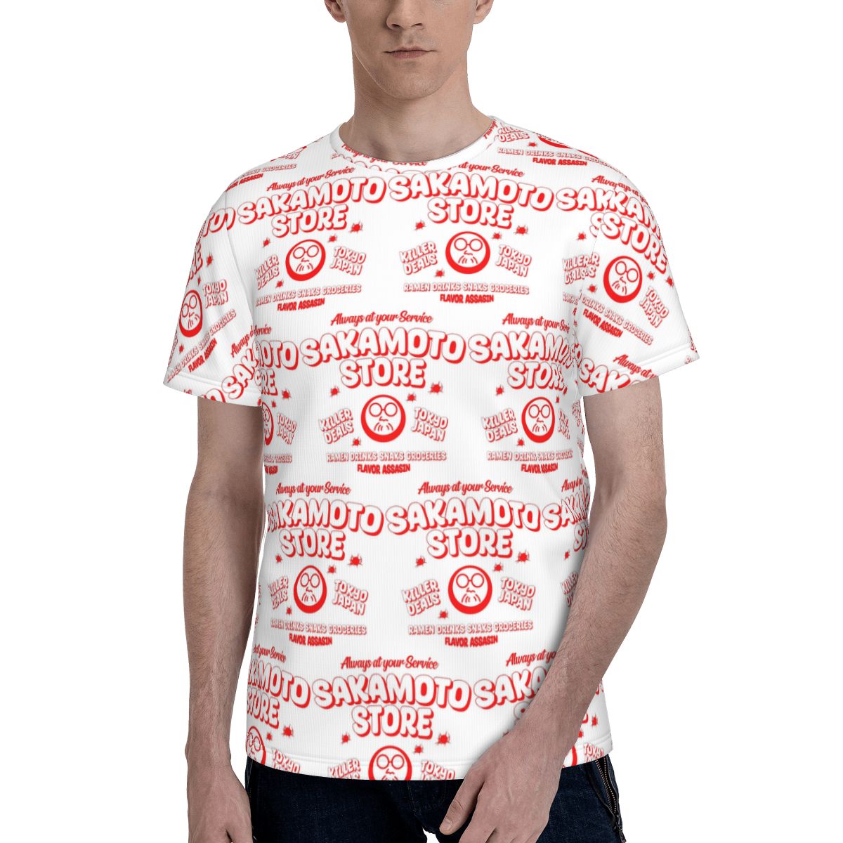 Mens Fashion Store - Sakamoto Days STORE T-Shirt für Herren