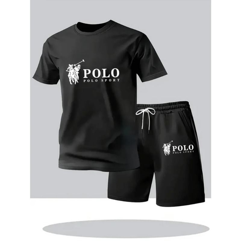 Mens Fashion Urban - Sommer Herren-Set Urban Casual Fashion T-Shirt