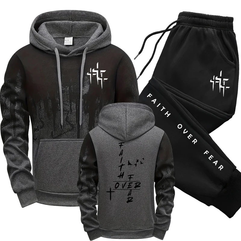 Mens Fashion Casual Outfits - Herbst Winter Tägliche Freizeitmode Sportbekleidung Outdoor