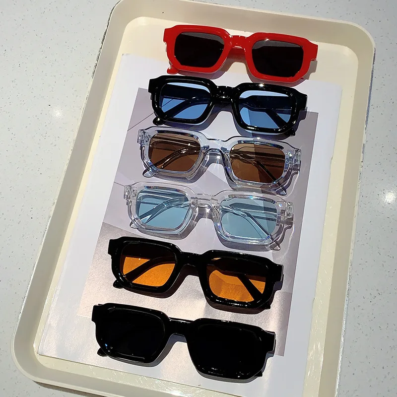 Men'S Fashion Old Money - Vintage Rechteckige Sonnenbrille für Outdoor-Aktivitäten, Luxusmarken-Design,