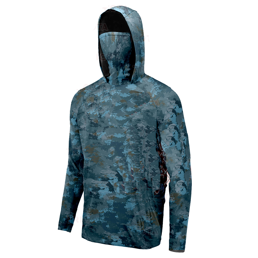 Mens Fashion Summer - UPF 50 Angelhemd + Herren Angelhemd