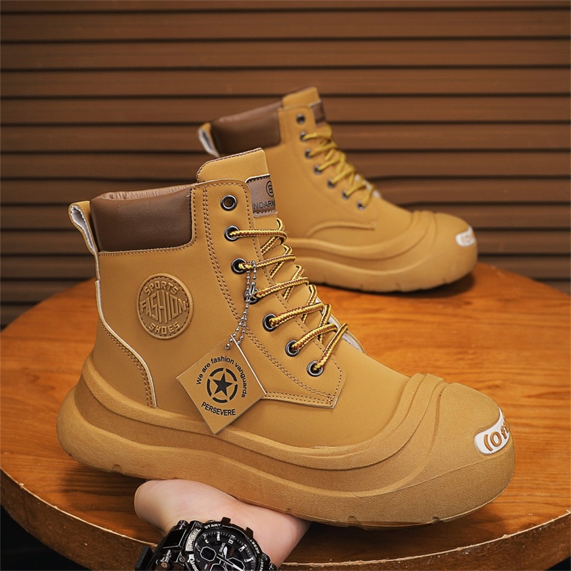 Fashion Men'S Boots - Shorts Stiefeletten Modische und bequeme High-Top-Sportschuhe