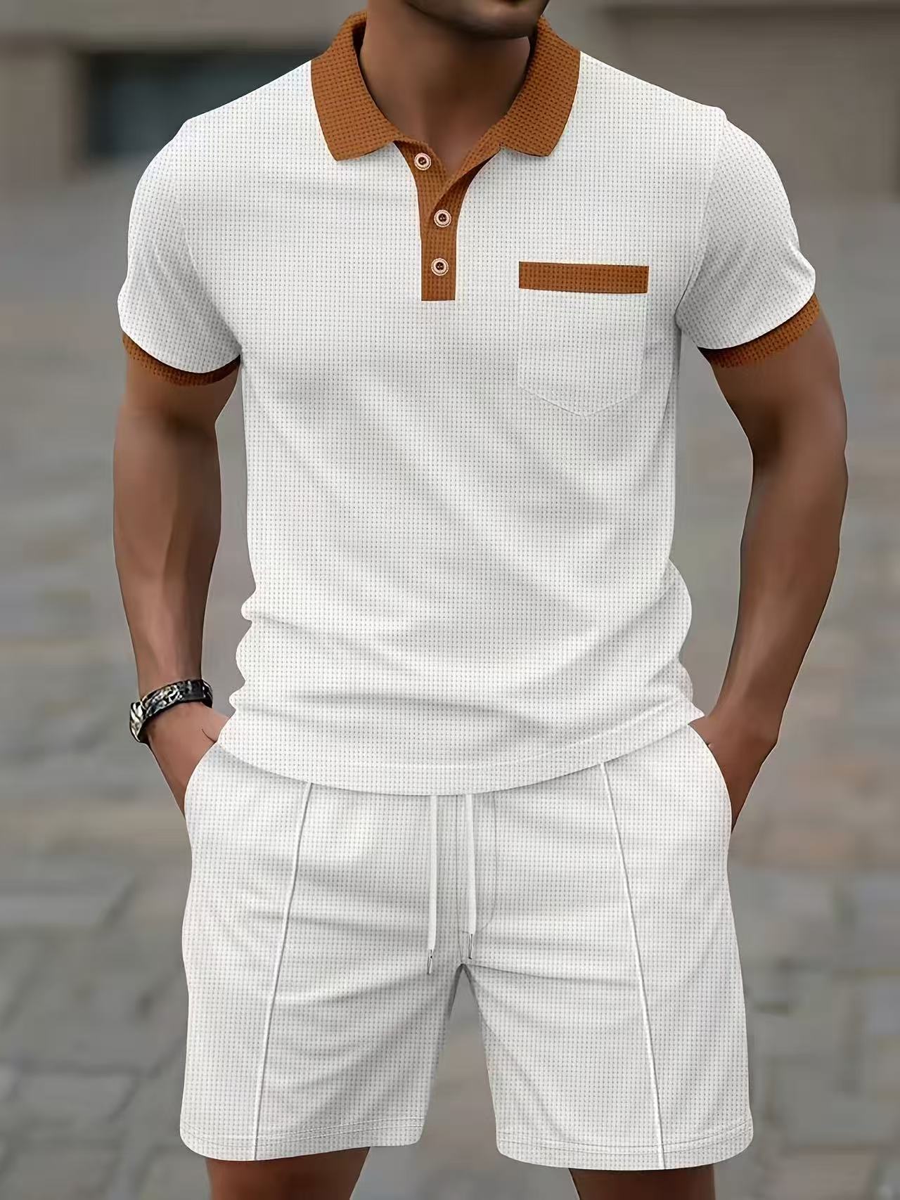 Men'S Fashion V Neck T Shirts - Bestseller Herren Sommer Kurzarm-Shirt T-Shirt Polo