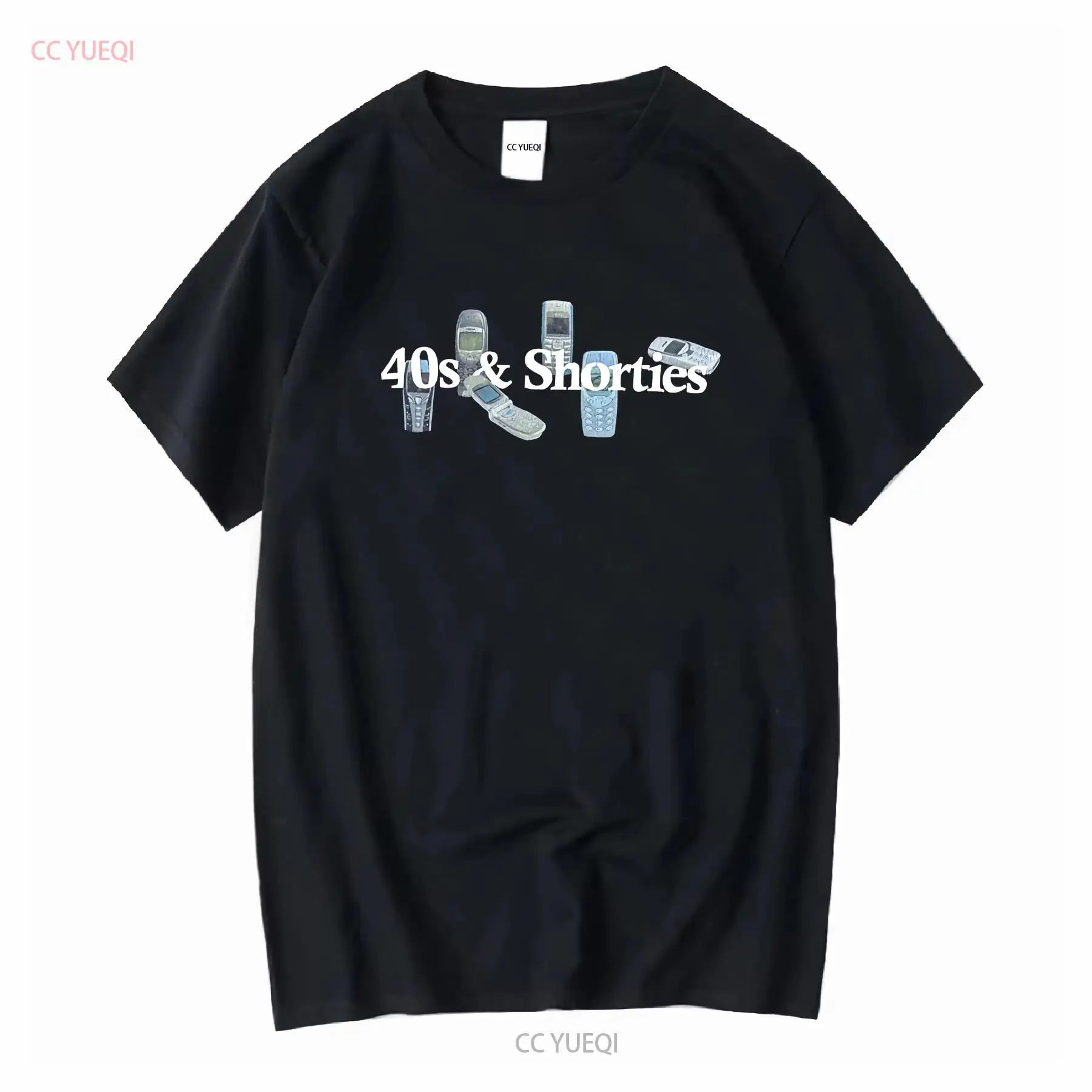 Mens Fashion In 40S - 40s Shorties Herren-T-Shirt im Retro-Stil mit