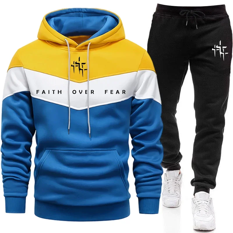 Faith Over Fear Herren-Trainin – Mens Fashion Casual Outfits Bewertung und Preis