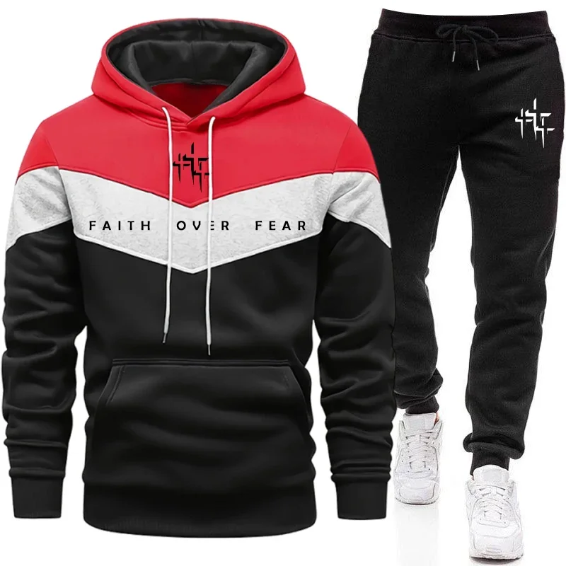 Faith Over Fear Herren-Trainin – Mens Fashion Casual Outfits Bewertung und Preis