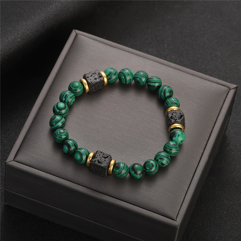 1 Stück Neues Malachit-Armband – Mens Fashion Help Bewertung und Preis