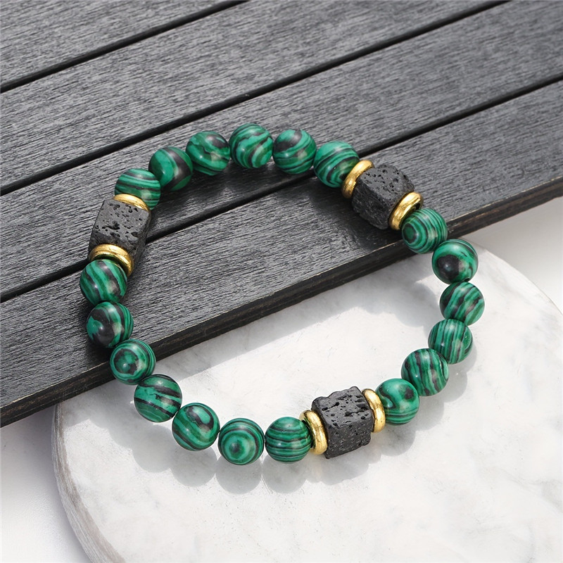 1 Stück Neues Malachit-Armband – Mens Fashion Help Bewertung und Preis
