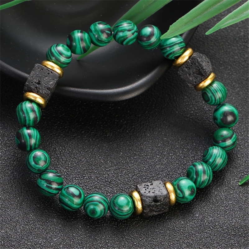 1 Stück Neues Malachit-Armband – Mens Fashion Help Bewertung und Preis