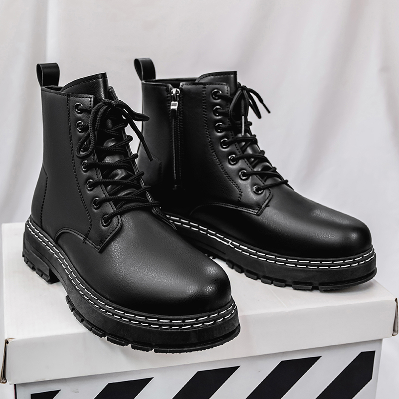 4-Jahreszeiten-Motorradstiefel – Fashion Men'S Boots Bewertung und Preis