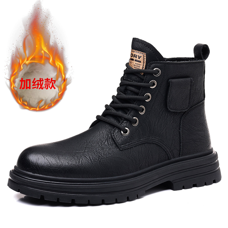 Herren Braune Vintage Ledersti – Mens Fashion Combat Boots Bewertung und Preis