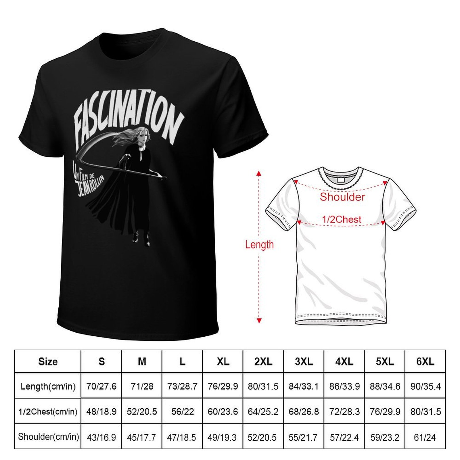 Fascination Jean Rollin T-Shir – Jeans Shirt Fashion For Men Bewertung und Preis