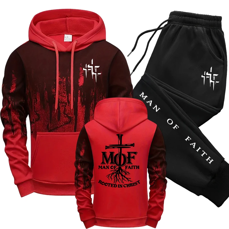 Man of Faith Herren-Trainingsa – Mens Fashion Casual Outfits Bewertung und Preis