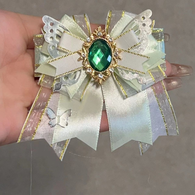 Luxuriöse Strass-Schleifenkraw – Mens Fashion Help Bewertung und Preis