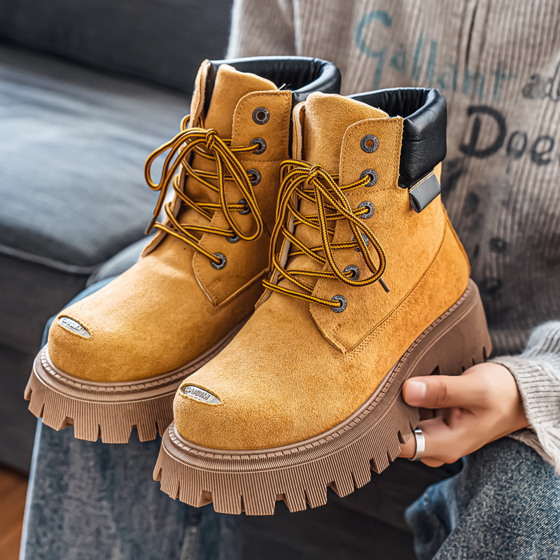 Klassische High-Top-Stiefel au – Fashion Men'S Boots Bewertung und Preis