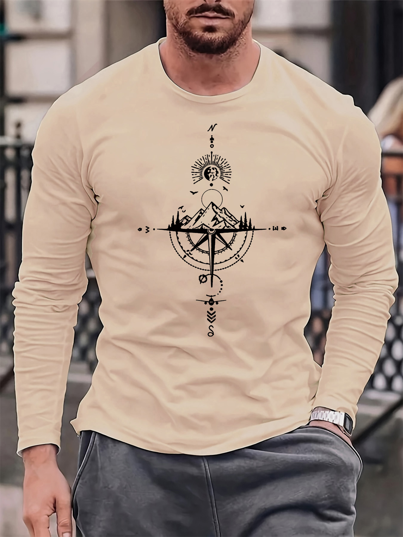 100 % reine Baumwolle, langärm – Mens Fashion Summer Bewertung und Preis