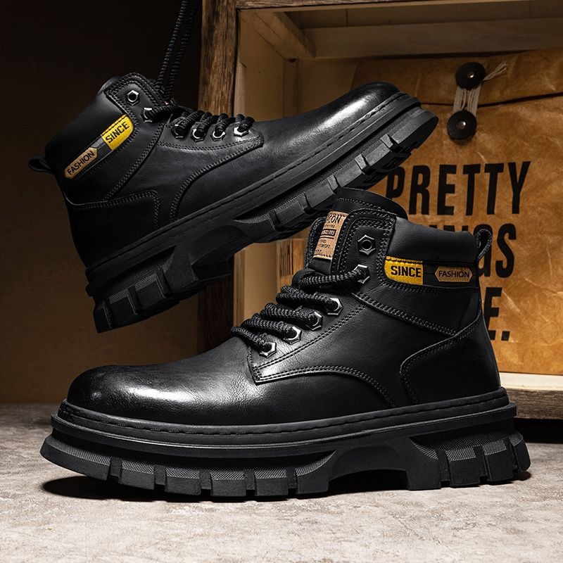 Vintage Männer Plattform Stief – Fashion Men'S Boots Bewertung und Preis