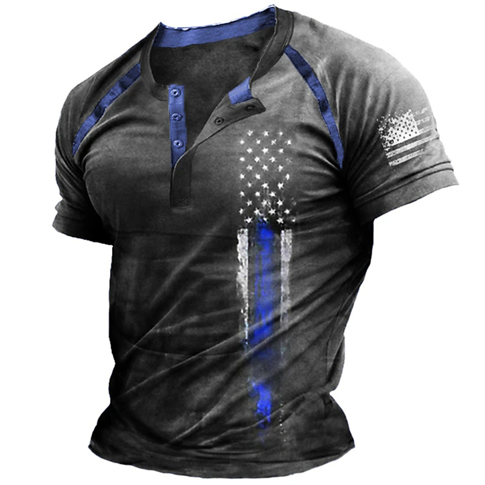 Lustiges 3D-amerikanische-Flag – Men'S Fashion Old Money Bewertung und Preis