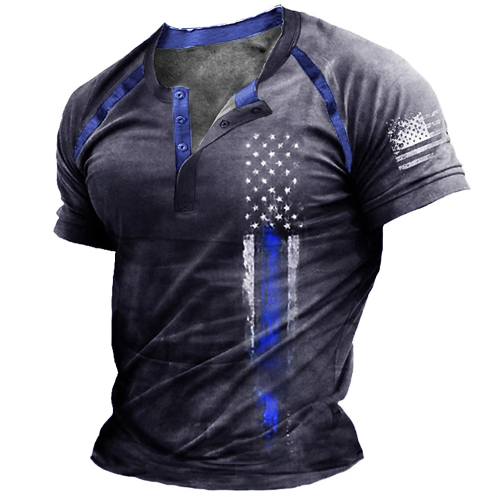Lustiges 3D-amerikanische-Flag – Men'S Fashion Old Money Bewertung und Preis