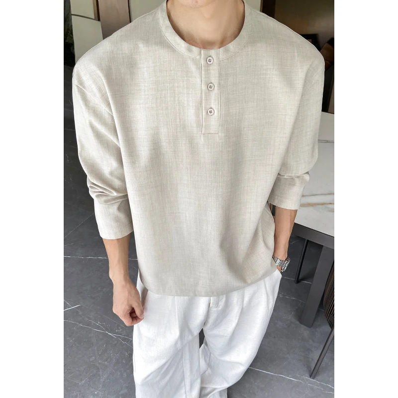 Herren Casual Faux-Leinen Henl – Mens Fashion Summer Bewertung und Preis