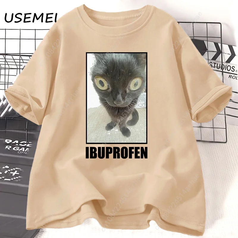 Lustige Katzen-Ibuprofen-Grafi – Men'S Fashion V Neck T Shirts Bewertung und Preis