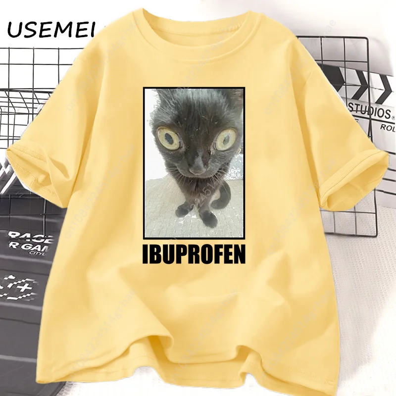 Lustige Katzen-Ibuprofen-Grafi – Men'S Fashion V Neck T Shirts Bewertung und Preis