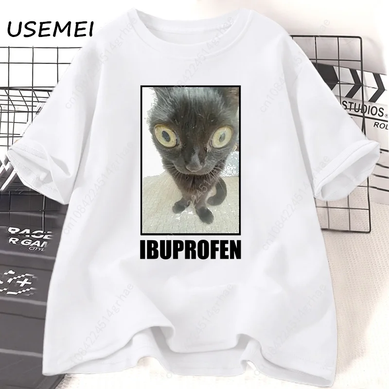 Lustige Katzen-Ibuprofen-Grafi – Men'S Fashion V Neck T Shirts Bewertung und Preis