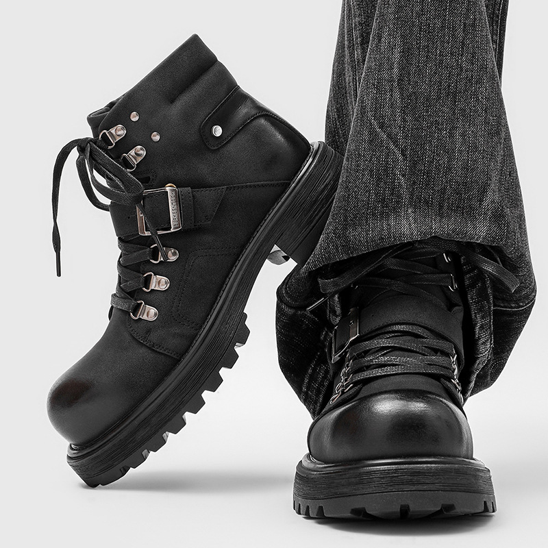 Marke Männer Leder Stiefel Mot – Fashion Men'S Boots Bewertung und Preis