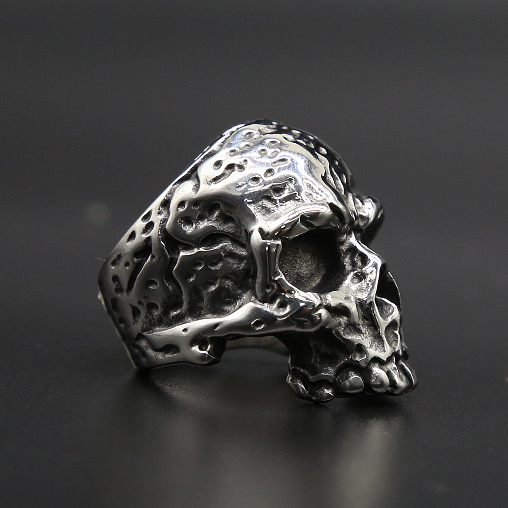 Gothic 316L Edelstahl Schädel  – Mens Fashion Store Bewertung und Preis