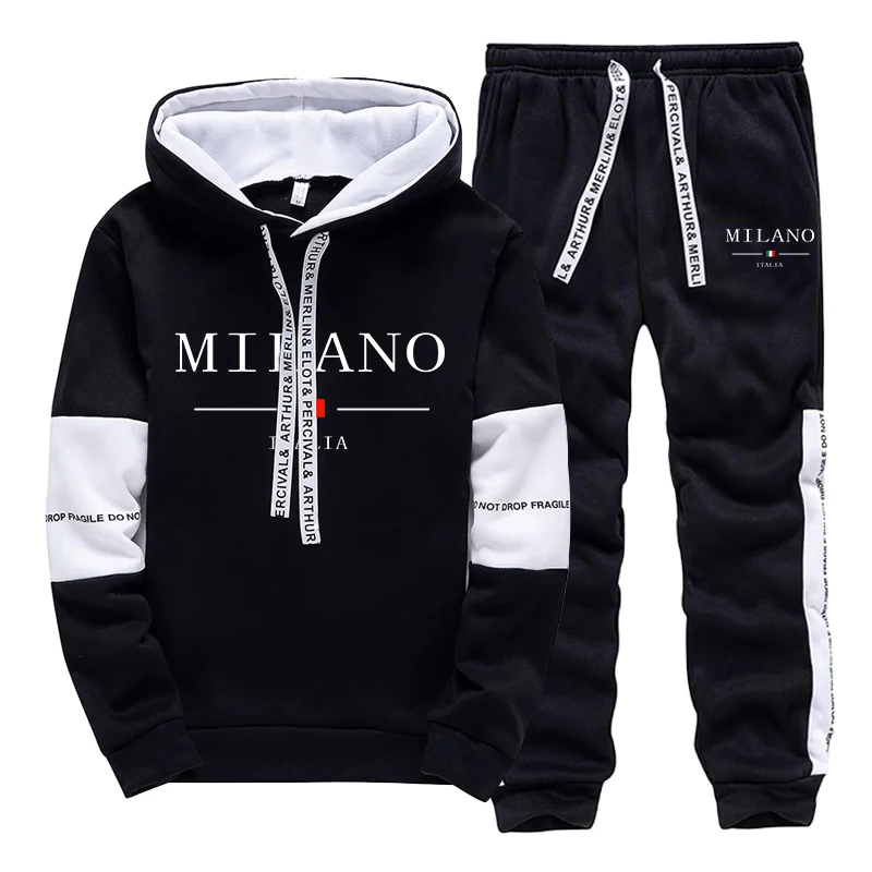 Herren-Set/Hoodie/Hose Italien – Mens Fashion Casual Outfits Bewertung und Preis