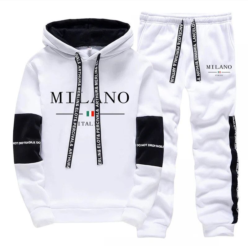Herren-Set/Hoodie/Hose Italien – Mens Fashion Casual Outfits Bewertung und Preis