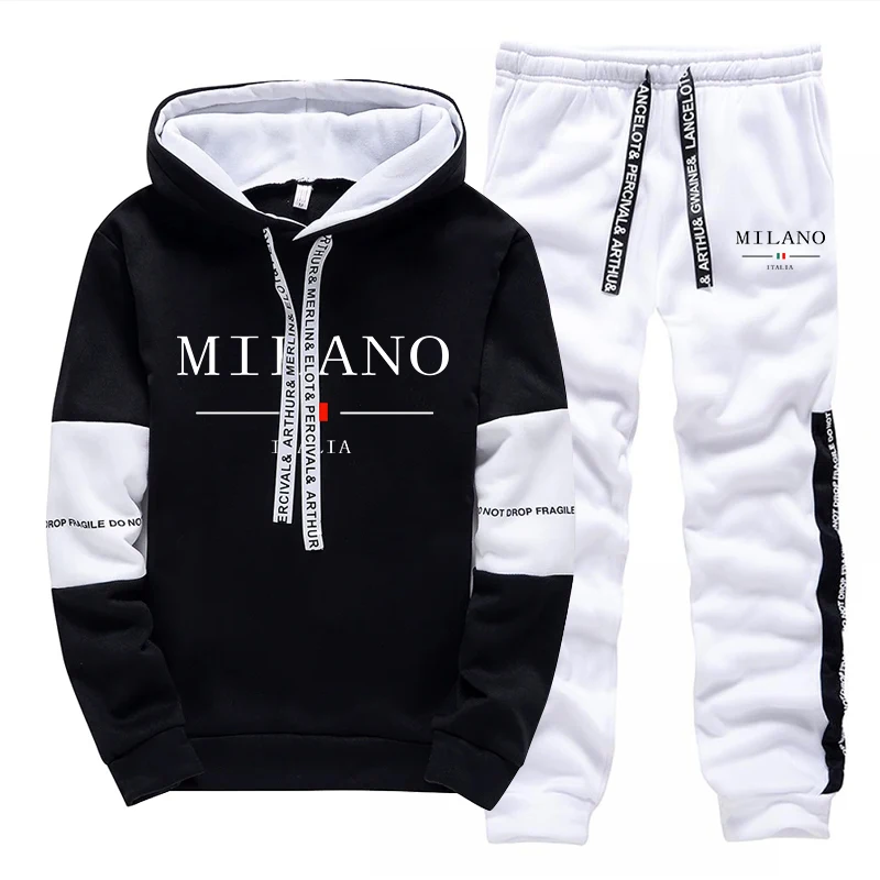 Herren-Set/Hoodie/Hose Italien – Mens Fashion Casual Outfits Bewertung und Preis