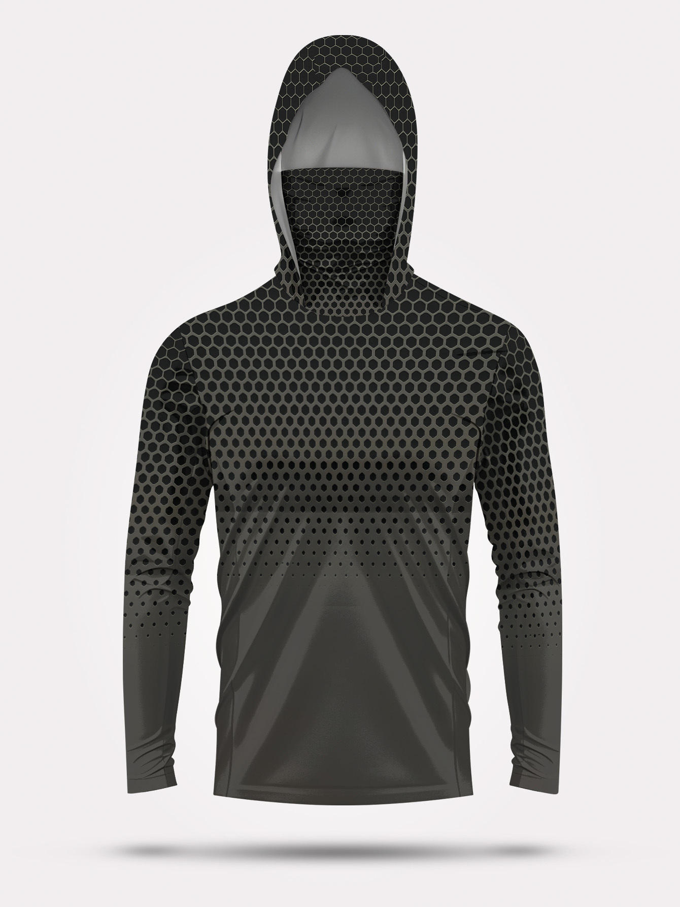 Graues, farbverlaufendes Waben – Mens Fashion Summer Bewertung und Preis
