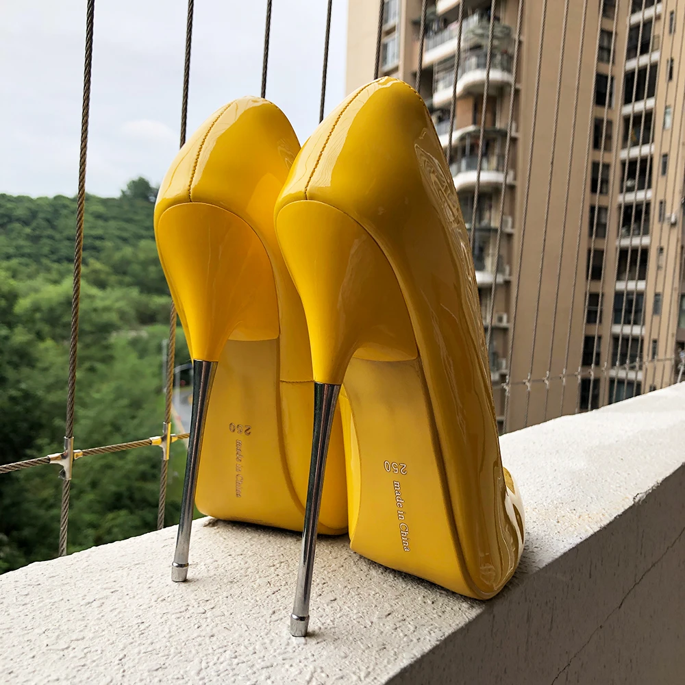NEU 16 cm Ultra High Metal Hee – Yellow Men'S Fashion Bewertung und Preis