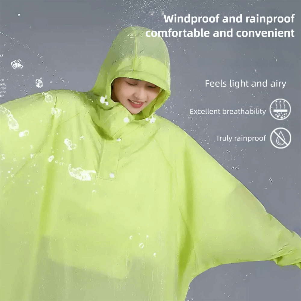 Modischer EVA-Regenponcho, was – Mens Fashion Poncho Bewertung und Preis