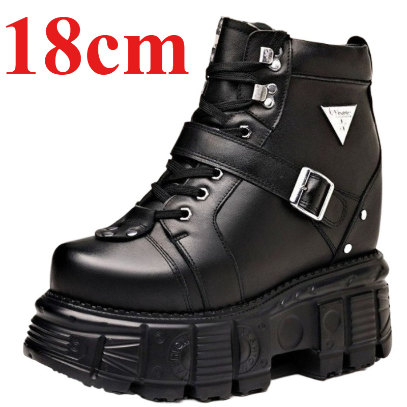 Echte Leder-Motorradstiefel fü – Fashion Men'S Boots Bewertung und Preis
