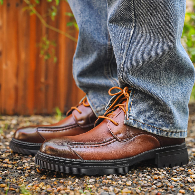 Modische Designer-Herrenschuhe – Mens Fashion Combat Boots Bewertung und Preis