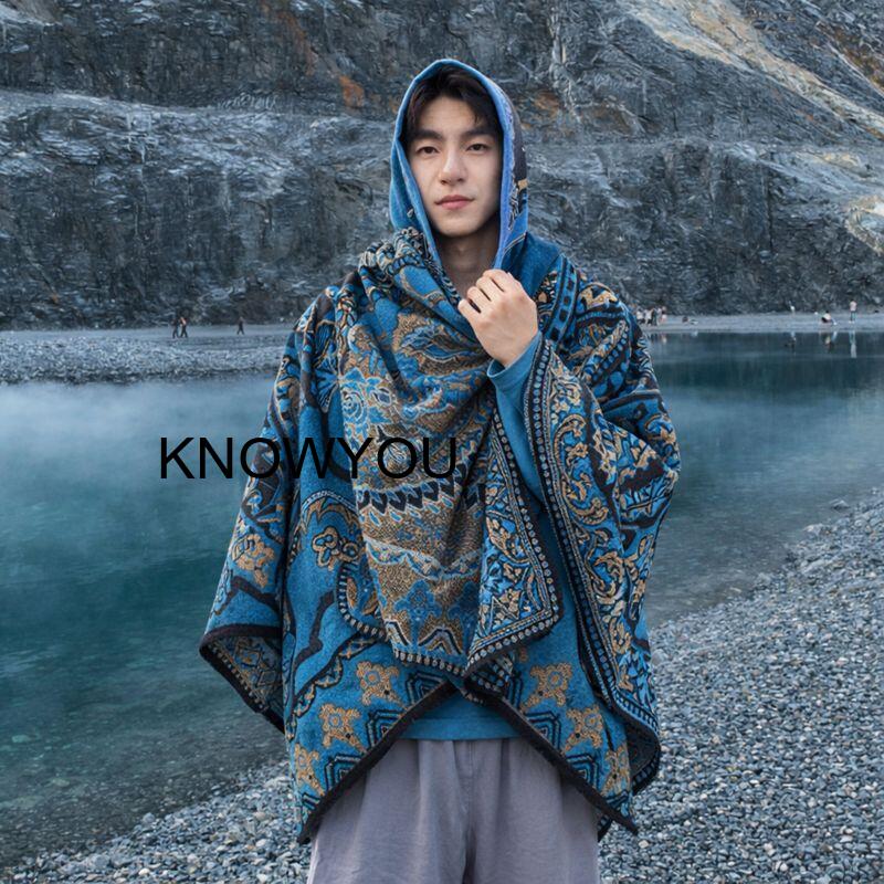Herren Dicker Outdoor-Reise-Um – Mens Fashion Poncho Bewertung und Preis