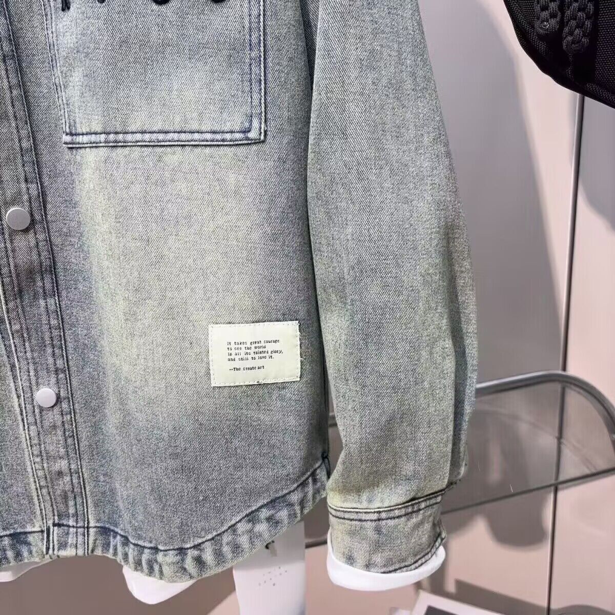 Vintage Clean fit Frühling Her – Jeans Shirt Fashion For Men Bewertung und Preis