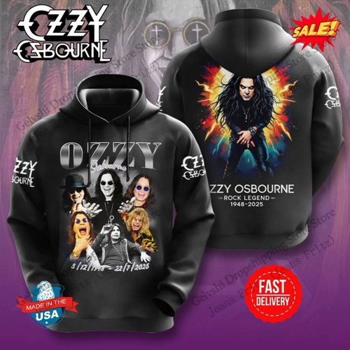 Rock Band Ozzy Osbourne 3d Dru – Mens Fashion Winter 2025 Bewertung und Preis
