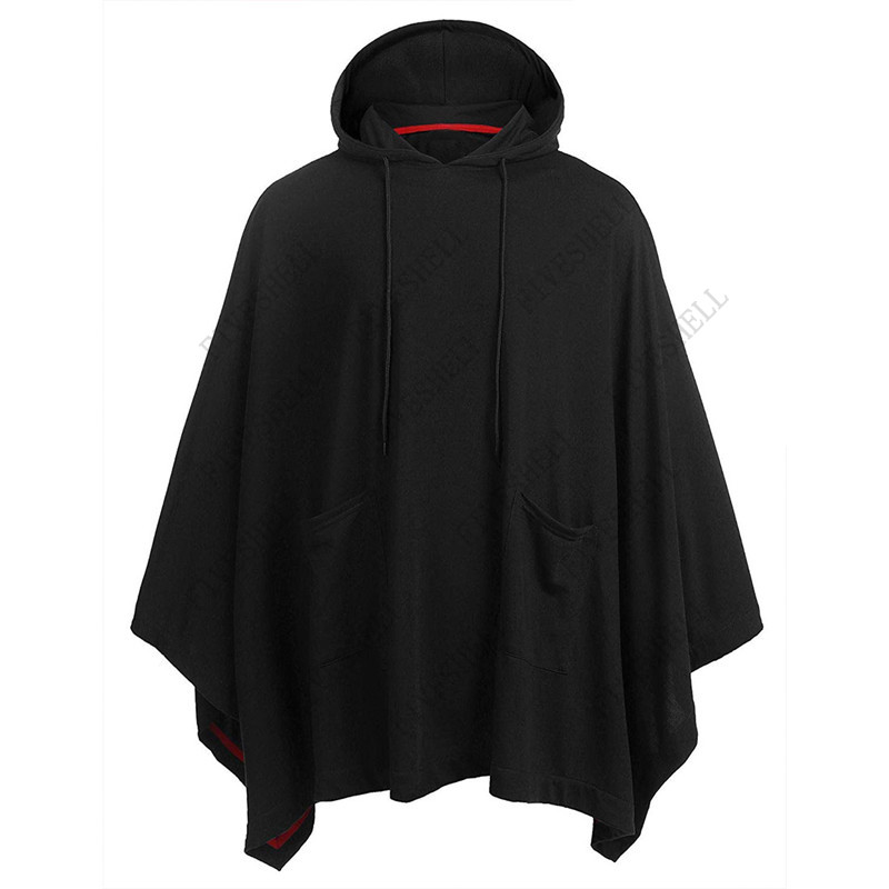 Unisex lässig Kapuze Poncho Ca – Mens Fashion Poncho Bewertung und Preis