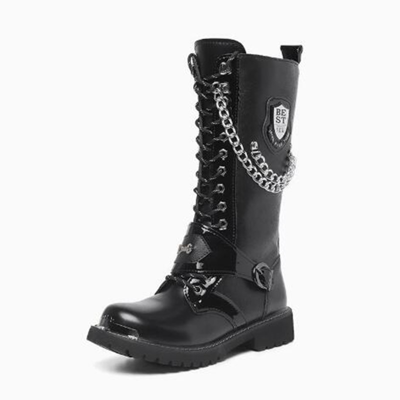 Herren Mode Motorradstiefel Ha – Mens Fashion Combat Boots Bewertung und Preis