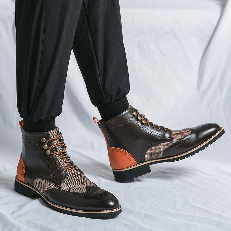 Modische Outdoor-Kampfs tiefel – Mens Fashion Combat Boots Bewertung und Preis