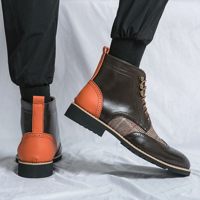Modische Outdoor-Kampfs tiefel – Mens Fashion Combat Boots Bewertung und Preis