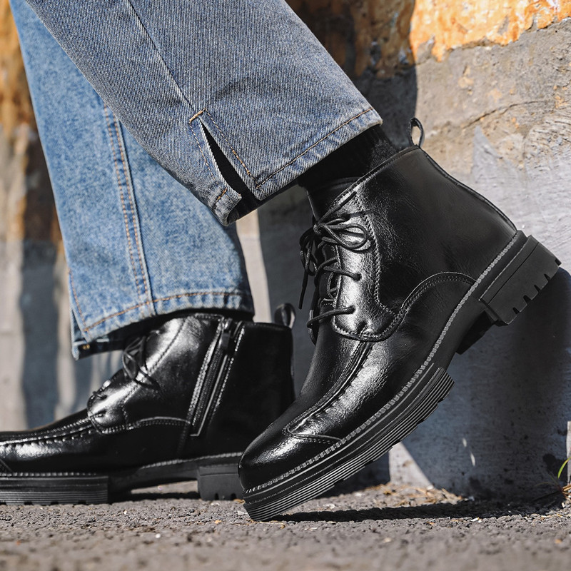 Luxus-Designer-Herrenschuhe Re – Mens Fashion Combat Boots Bewertung und Preis